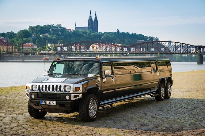 1 Hour Prague Party Hummer Limousine Ride - Hotel pickup and the party-limo setup in Prague