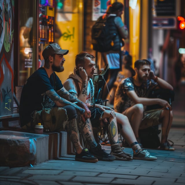 Alternative tour of Letna art district - Outdoor Views With Funky Beats: DJs, Skyline, and Weather Reality