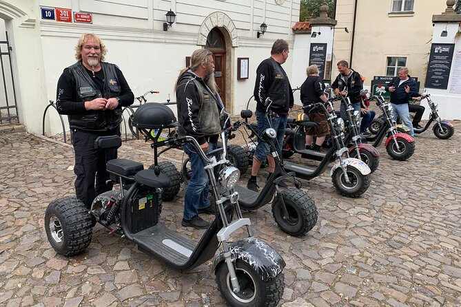 Amazing !!! Electric Trike Tour of Prague, live guide included - Meeting at Malá Strana and Getting Started Like a Local