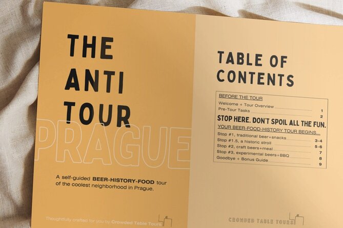 Anti Tour Prague - Self Guided Beer and Food Tour - Why the neighborhood focus is the real value