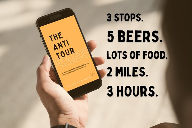 Anti Tour Prague - Self Guided Beer and Food Tour - Meeting at Hradčanská: your transit-friendly gateway