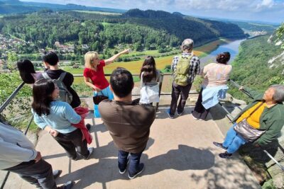 Bohemian & Saxon Switzerland Nature Escape from Prague - Crossing into Bohemia: the Elbe Sandstone Mountains vibe shift