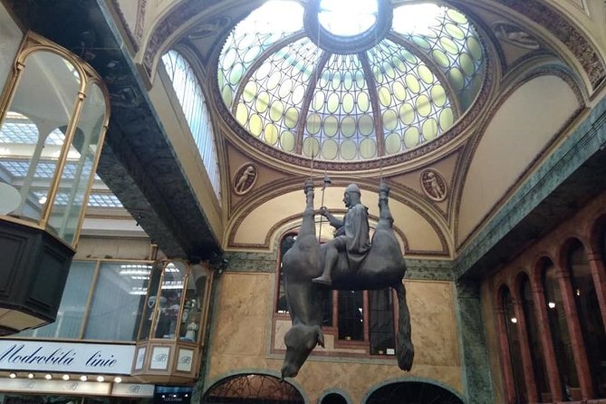 Communism and its fall Prague private tour - Stop 3: Lucerna Arcade, culture, and Vaclav Havel’s family