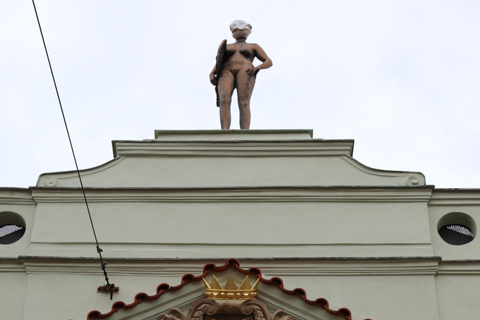 Contemporary art tour in Prague: the works of David Černý - The Best Part: The Explanations That Make Street Art Click