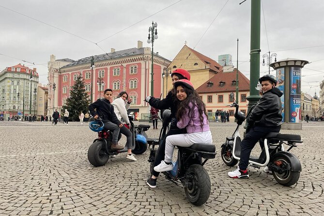 Create your own route on eScooter and enjoy Prague on wheels! - Starting at Uhelný trh: get comfortable before you chase the highlights