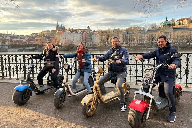 Create your own route on eScooter and enjoy Prague on wheels! - New Town’s Wenceslas Square feel: Velvet Revolution memories and fountain breaks