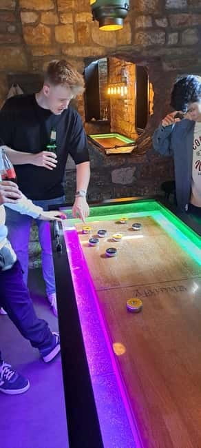 Crew Bar Prague: Open bar, ping pong or shuffleboard game - Value Check: Is $90 Worth It for Up to Six?