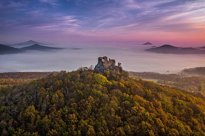 Czech countryside scenical hike to the castle, local deli tasting - Trebivlice Garnet Panning: A Hands-On Czech Tradition