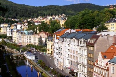 Czech Spas of Karlovy Vary and Marianske Lazne from Prague - Marianske Lazne: Cross Spring colonnade and a guided spa-area stroll