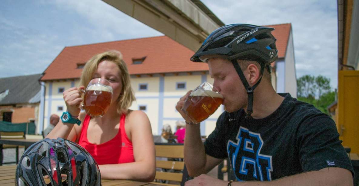E-Bike Day Trip: Visit a Roman Castle and Taste Craft Beer - Cycling Out of Prague on Flat River Trails