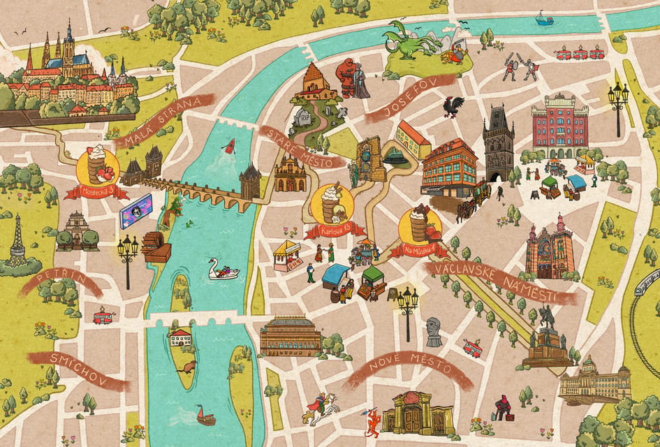 Explore Prague with our chimney cake Prague trail! - A $0 booking that still feels like a real activity
