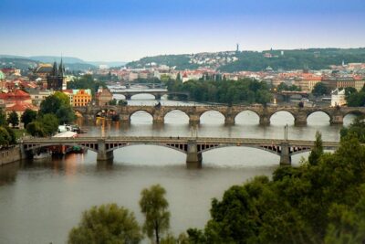 FAT TIRE E-BIKE GREAT TOUR - river, parks & panoramic views tour - Letná Park and the Metronome: Prague Panoramas Without the Sweat