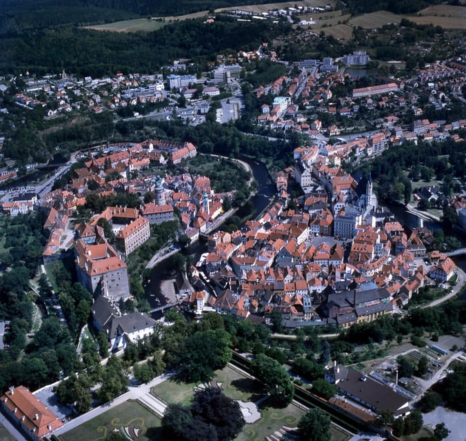 From Prague: Český Krumlov and České Budějovice Day Trip - From Palace Vltava to southern Bohemia: the ride and the pickup