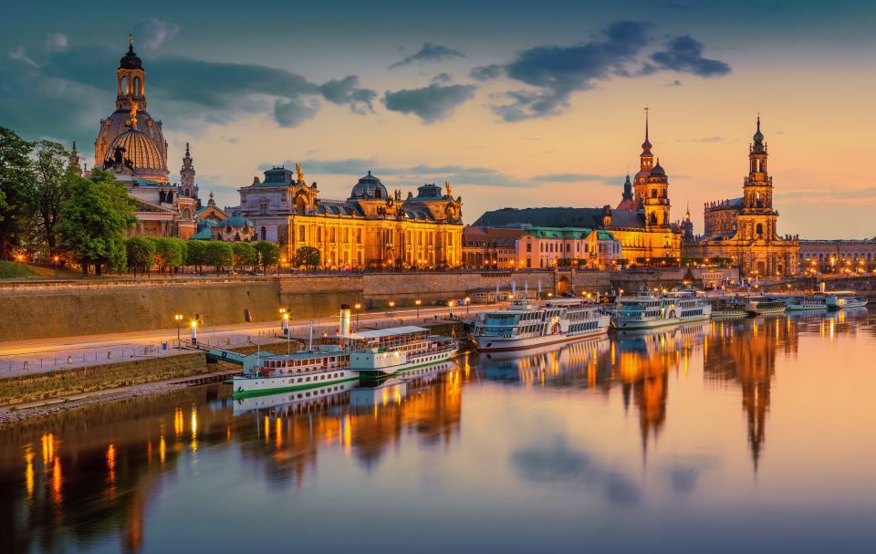 From Prague: Dresden Xmas Market & Saxon Switzerland Tour - Dresden historic center walking tour: get your bearings before you shop