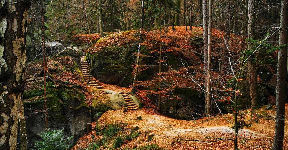 From Prague: Full-Day Bohemian Paradise Guided Hiking Trip - Hruboskalsko Rock City: Mary’s Rock, the Mouse Hole, and Castle View