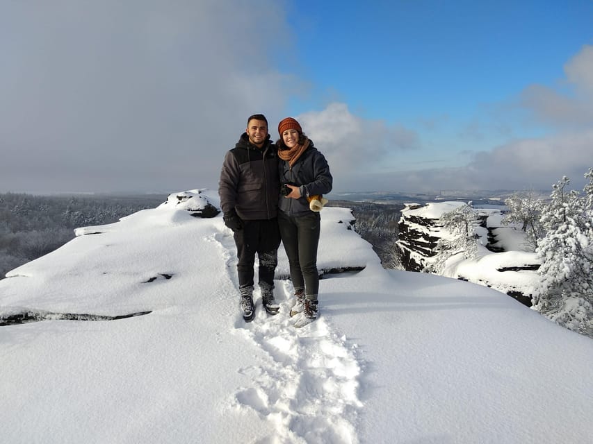 From Prague: Terezin Camp and Bohemian Switzerland Day Trip - Bastei Bridge of Saxony: the viewpoint payoff