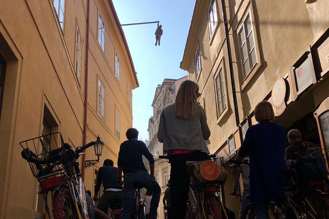 Full-Day All-in-One Electric Bike Tour of Prague (7hrs) - Prasná brána and the moment you switch from riding to eating