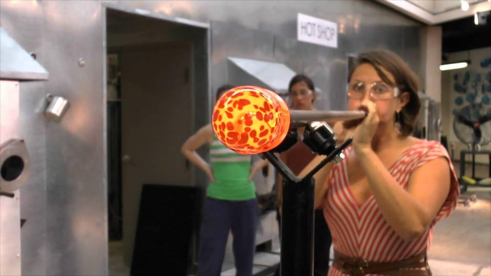 Glass blowing in Prague - Why this Prague glassblowing workshop feels different than a demo
