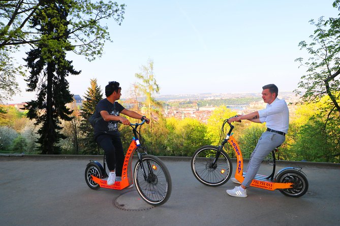 Grand City Tour of Prague on Cruiser e-Bikes or e-Scooters - Strahov: the 12th-century monastery feel and the brewery stops