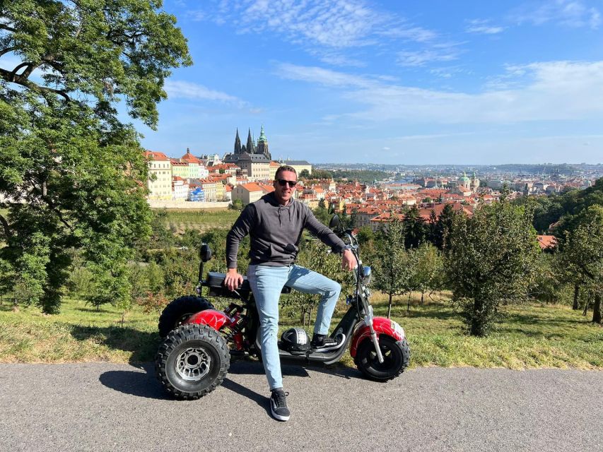 Grand City Tour on Electric Trike in Prague - Live Guided - Who can drive (and who sits behind): the trike rules that matter