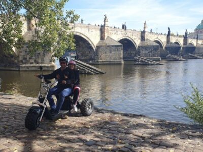 Grand City Tour on Electric Trike in Prague - Live Guided - Starting at Štěpánská 55: training, helmets, and getting comfortable fast