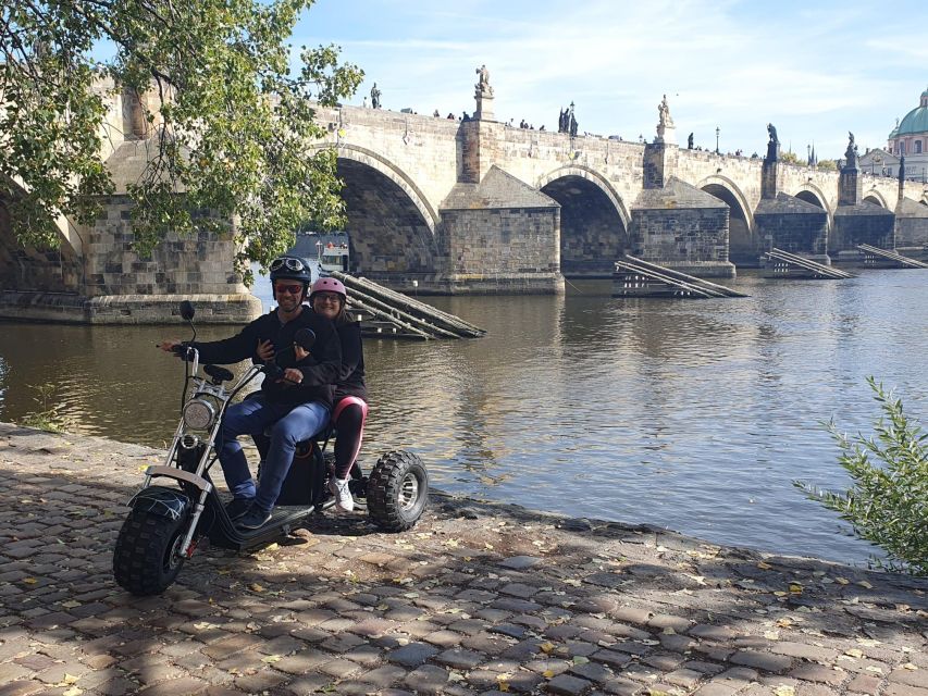 Grand City Tour on Electric Trike in Prague - Live Guided - Starting at Štěpánská 55: training, helmets, and getting comfortable fast