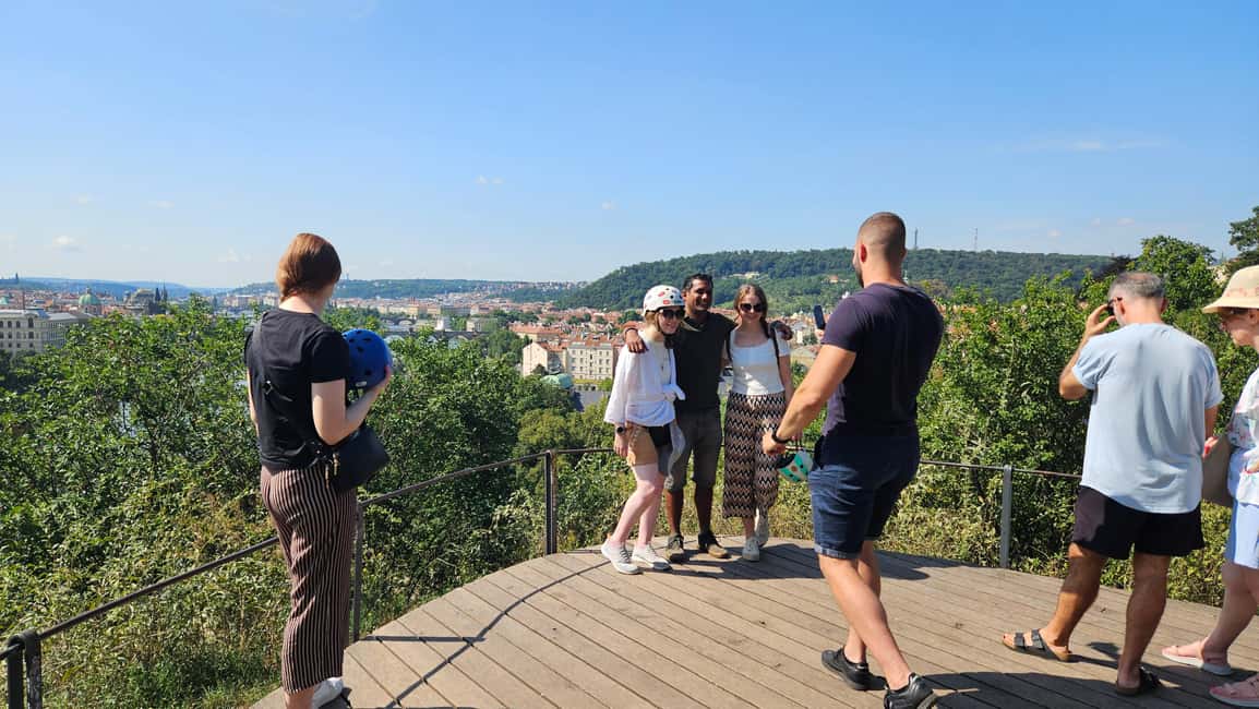 Heart of Prague tour on Tricycle electric scooter - Who should think twice
