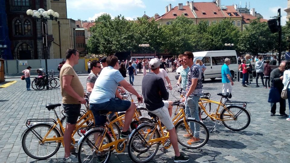 Hidden Prague Bike Tour - Road time: bike comfort, safety checks, and possible hiccups