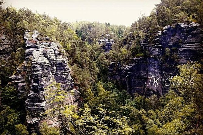 Hiking in Bohemian Switzerland - a day trip from Prague - Wild Gorge Boat Ride: A Real Leg-Break, Not Just a Bonus