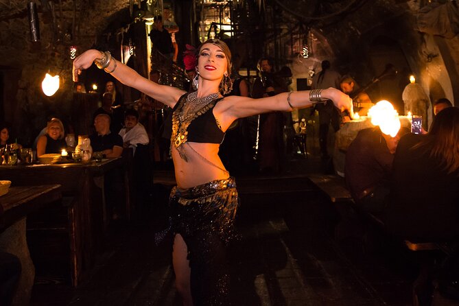 Historical Fantasy Show - Performances in a Medieval Fantasty Mode: Swords, Belly Dancers, Juggling