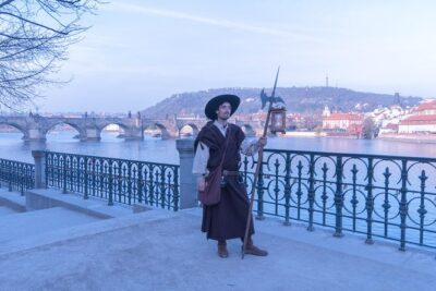 Medieval Prague Through a Nightwatchman’s Eyes - Start at Náměstí Republiky: Powder Gate as Your “Welcome to the City” Scene