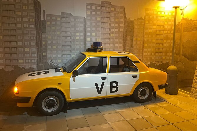 Museum Story of Prague - Floor 2: Nazi occupation and Soviet control in darker rooms
