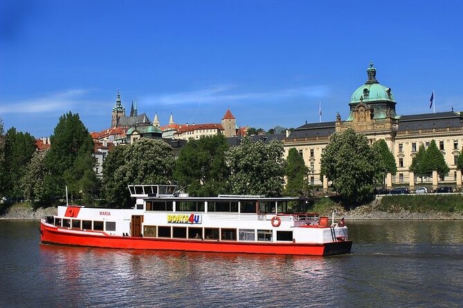 One Hour Boat Tour on Vltava River - Charles Bridge, Prague Castle, and the Middle-Bank Classics