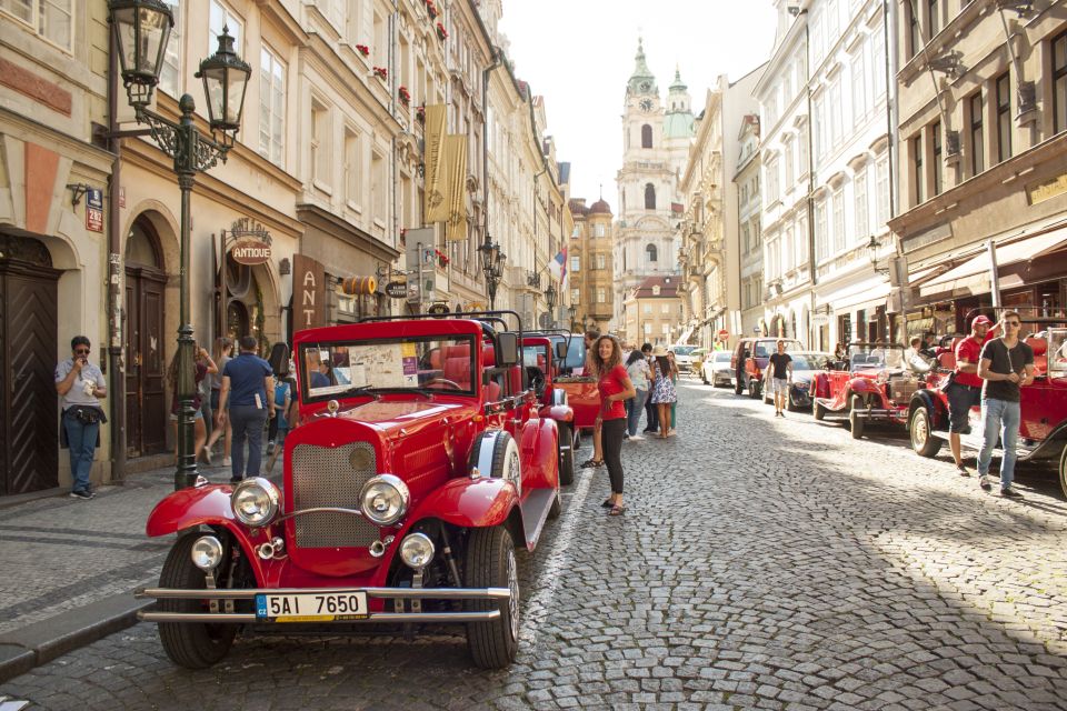 Prague: 1.5–Hour Vintage Car Tour - Champagne, roses, and the “make it a moment” factor