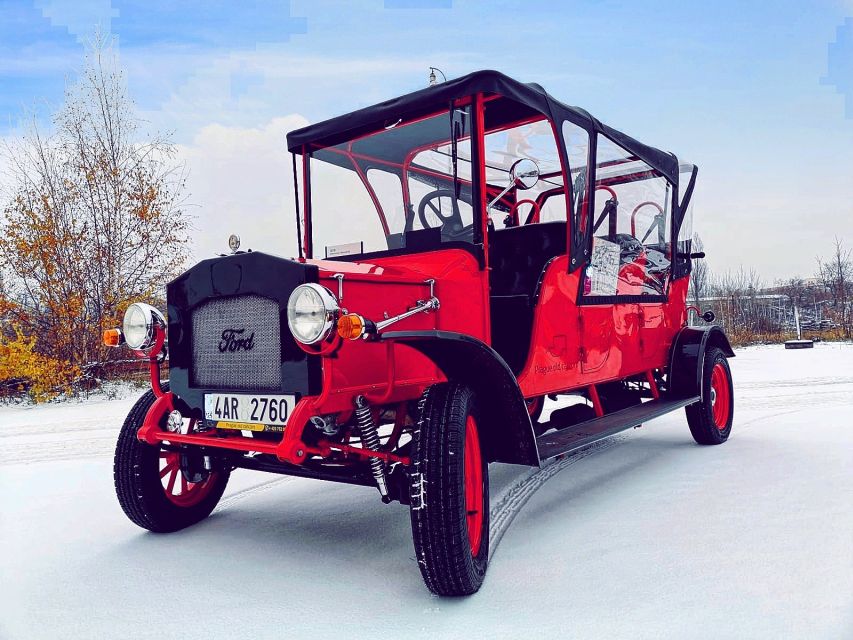 Prague: 1.5–Hour Vintage Car Tour - The route: Old Town romance, Prague Castle views, and famous facades