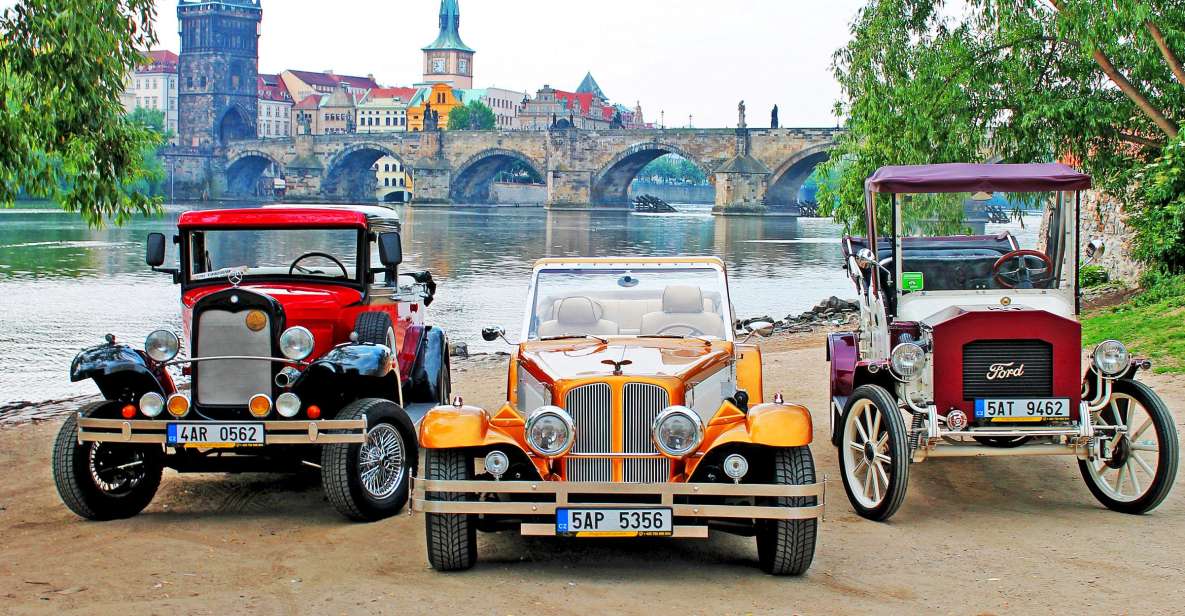 Prague: 1-Hour Vintage Car Tour - The Live Commentary: What You Gain Beyond the Usual Sights