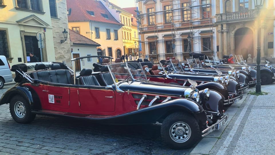 Prague: 120min Private Tour in Vintage Car, up to 6people! - Estates Theatre to Old Town: Mozart’s Don Giovanni to the Heart of Prague