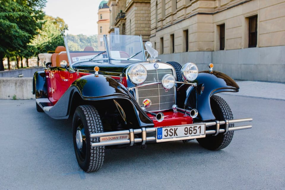 Prague: 120min Private Tour in Vintage Car, up to 6people! - Josefov and Synagogue Country: Medieval Streets with Deep Meaning