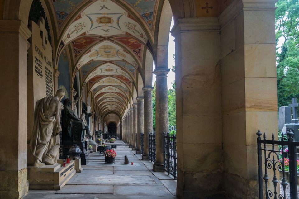 Prague: 2.5-Hour Vyšehrad Castle with Gorlice & Tickets - Vyšehrad Cemetery: meet Czech legends where they’re buried