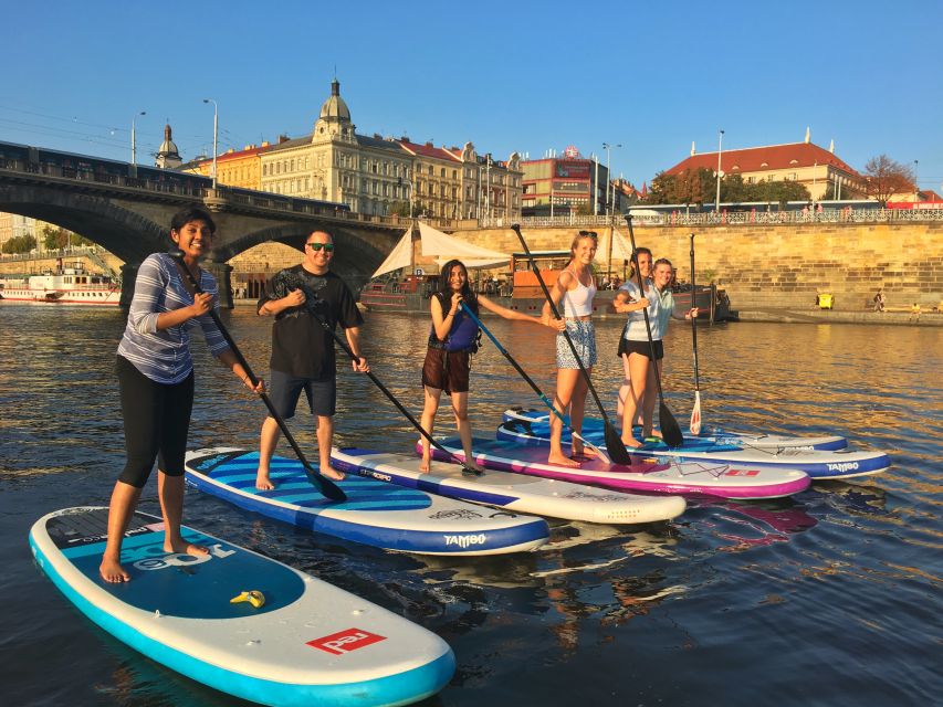 Prague: 2-Hour Paddle Boarding in the City Centre - What’s Included: Gear, Life Vest, and the Stuff You Actually Need
