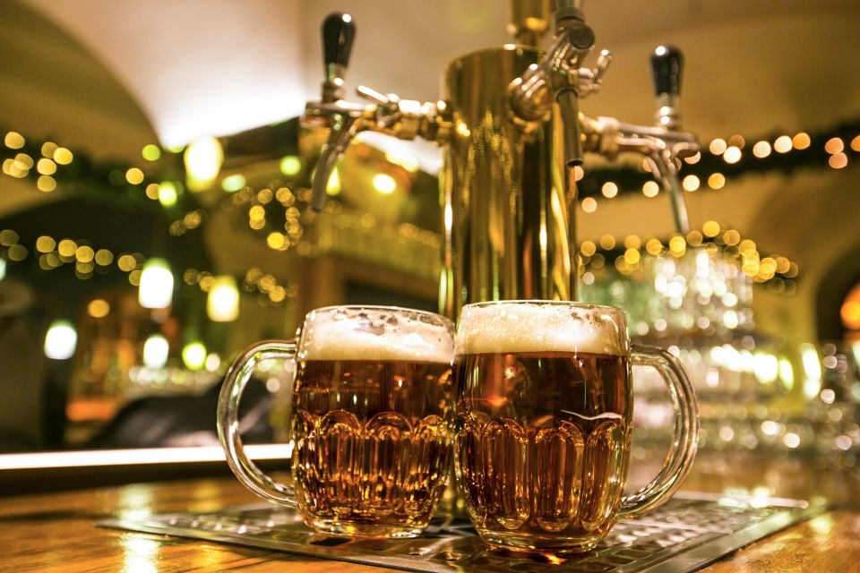 Prague: 3-Hour Beer Tour and Traditional Czech Dinner - Three Pubs and Three Czech Beers: The Best Part of the Night