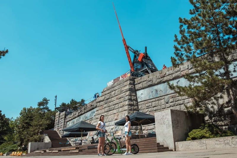 Prague: 3-Hour E-Scooter Tour in German - Old Town Square icons and the Charles Bridge view