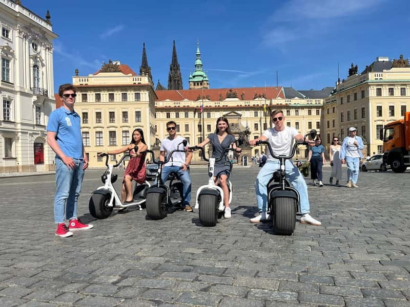 Prague: 3-Hour Fat Tire E-Scooter Tour - Key things to know before you ride