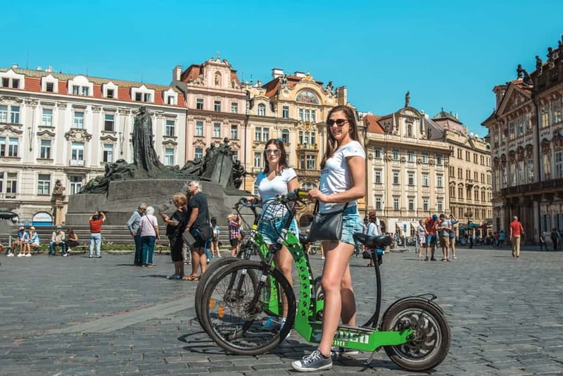 Prague: 4 Hours Grand City Tour by Segway & E-Scooter - Ladronka Park Segway hour and the Strahov Stadium viewpoint