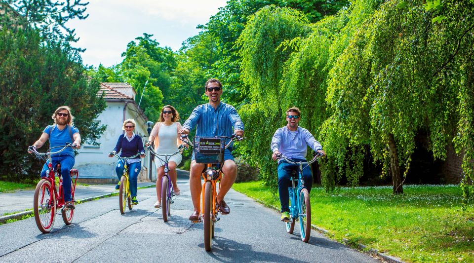 Prague: 7 Best Viewpoints of Prague E-Bike Tour - Letná Park: wider views and a break from the busiest streets