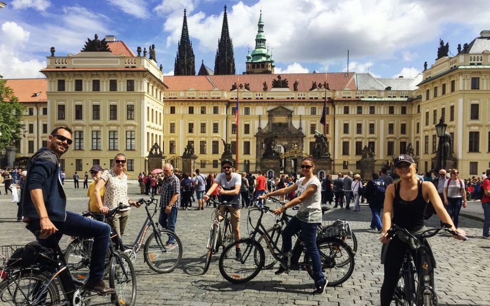 Prague "ALL-IN-ONE" City E-Bike Tour - Riding reality check: traffic, crowds, and cobblestones