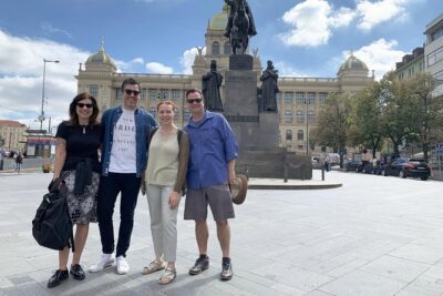 Prague Art Nouveau and Cubism Walking Tour - Spotting Art Nouveau on Prague streets: ginkgo leaves, oriental touches, and lamps