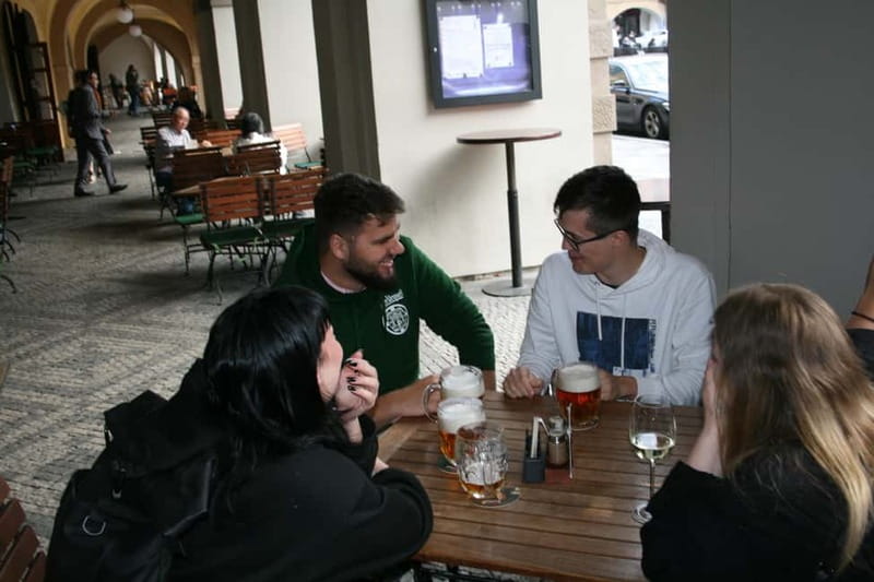 Prague Beer History: Highlights Tour with Tasting - Uhelný trh: the pub-heavy part of the day (and a real break)