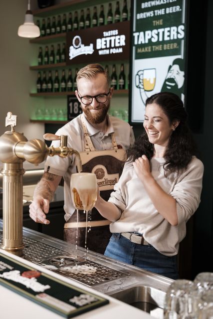 Prague: Beer Pouring Class at Pilsner Urquell Experience - What you actually do in the 60-minute tapster training