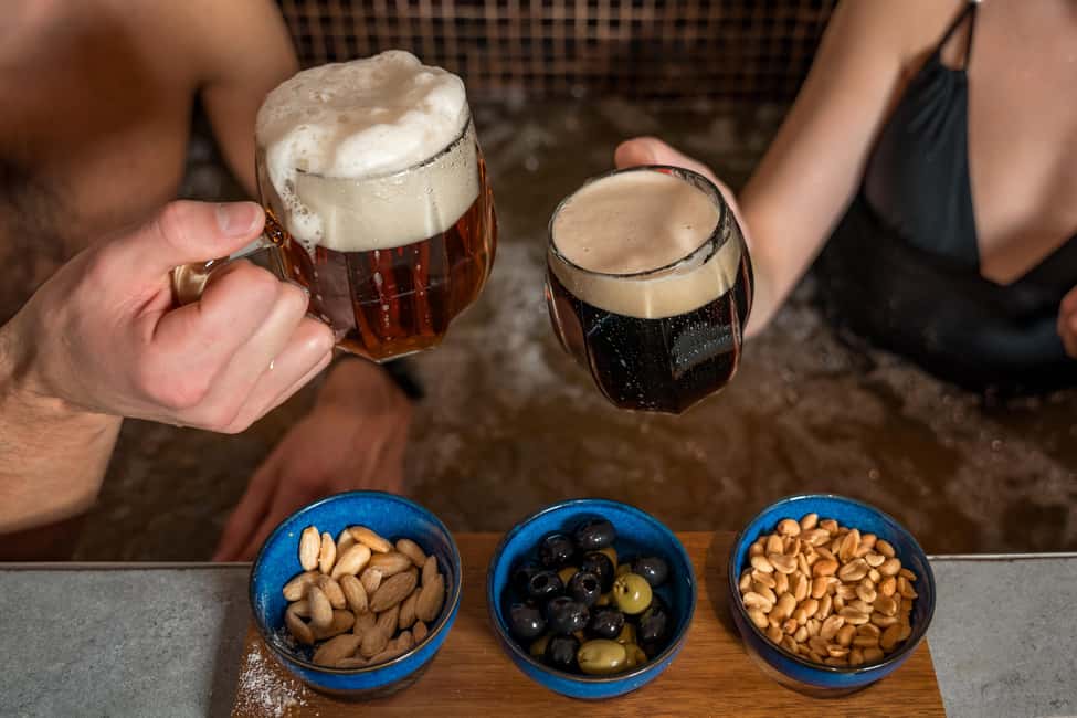 Prague: Beer Spa Experience with Unlimited Beer and Sauna - What a Prague Beer Spa Session Feels Like in One Hour